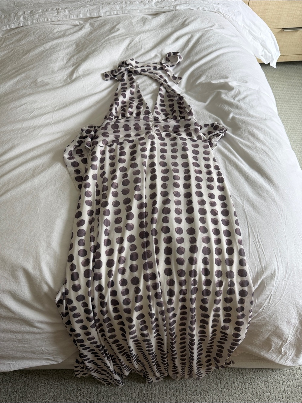Halter maxi dress
